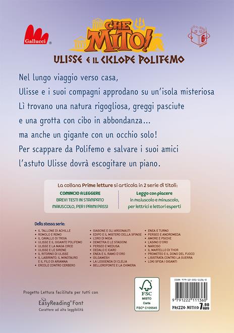 Ulisse e il ciclope Polifemo. Che mito! Premium. Ediz. a colori - Chiara Benamati - 4