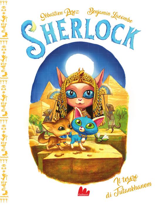 Il tesoro di Tutankhanem. Sherlock. Nuova ediz. - Sébastien Perez - copertina