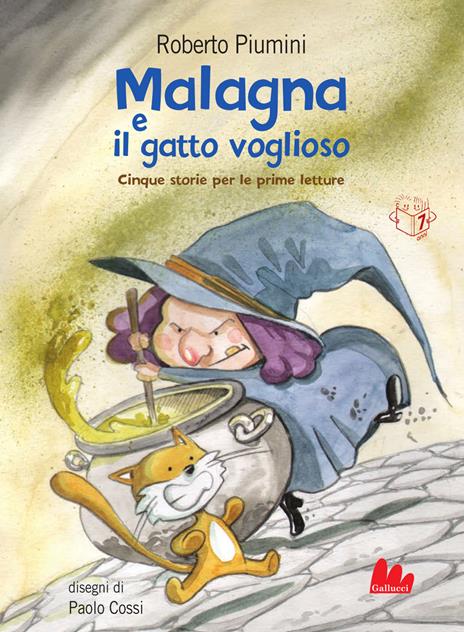 Malagna e il gatto voglioso. Cinque storie per le prime letture - Roberto Piumini - copertina