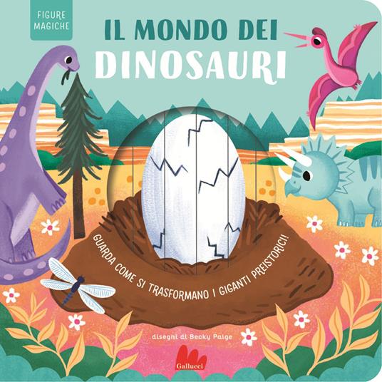 Il mondo dei dinosauri. Figure magiche. Nuova ediz. - Johnny Barr - copertina