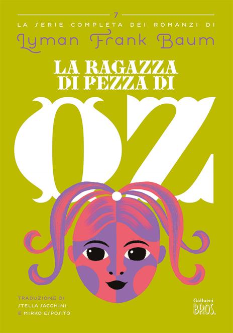 La ragazza di pezza di Oz - L. Frank Baum - copertina