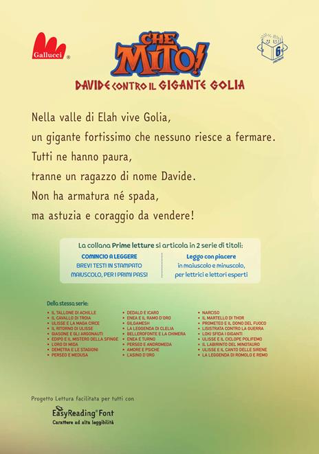 Davide contro il gigante Golia. Che mito! Collezione - Simone Calderoni - 5