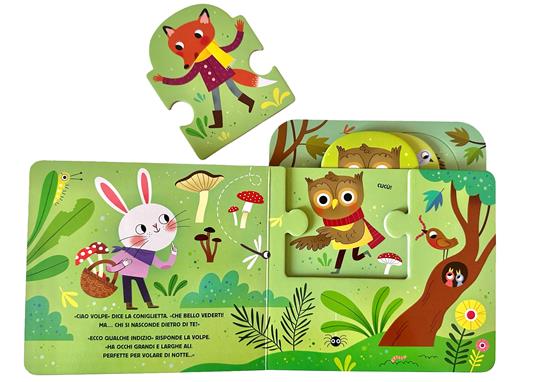 Amici del bosco. Libro puzzle. Ediz. a colori - Ana Varela - 3