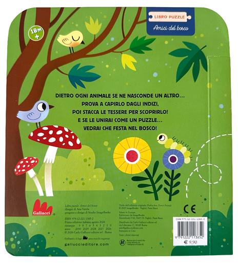 Amici del bosco. Libro puzzle. Ediz. a colori - Ana Varela - 5