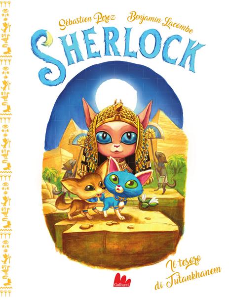 Il tesoro di Tutankhanem. Sherlock - Sébastien Perez - copertina
