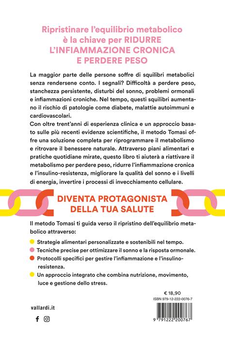 La rivoluzione del metabolismo. Il protocollo metabolico contro infiammazione e insulino-resistenza per prevenire le malattie, rallentare l’invecchiamento e perdere peso - Cristina Tomasi - 4