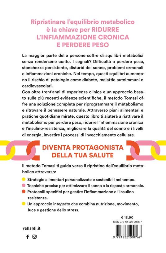 La rivoluzione del metabolismo. Il protocollo metabolico contro infiammazione e insulino-resistenza per prevenire le malattie, rallentare l’invecchiamento e perdere peso - Cristina Tomasi - 4