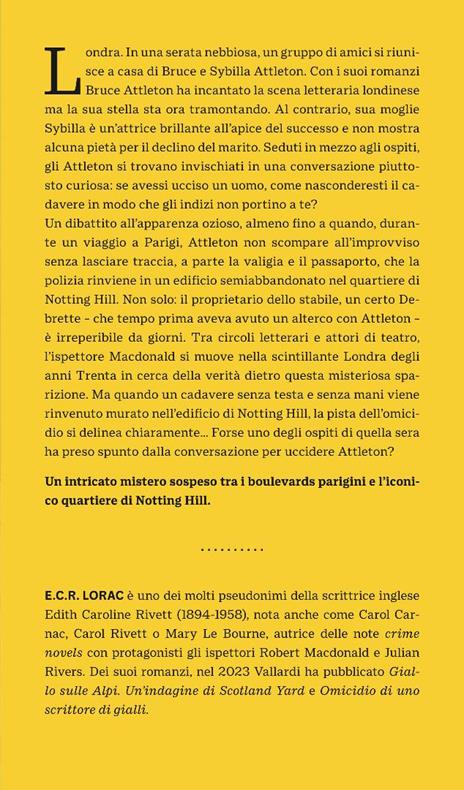 Mistero a Notting Hill. Un'indagine dell'ispettore Macdonald - E. C. R. Lorac - 4