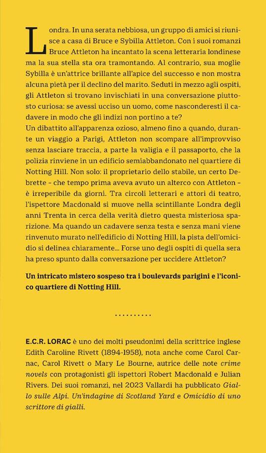 Mistero a Notting Hill. Un'indagine dell'ispettore Macdonald - E. C. R. Lorac - 4