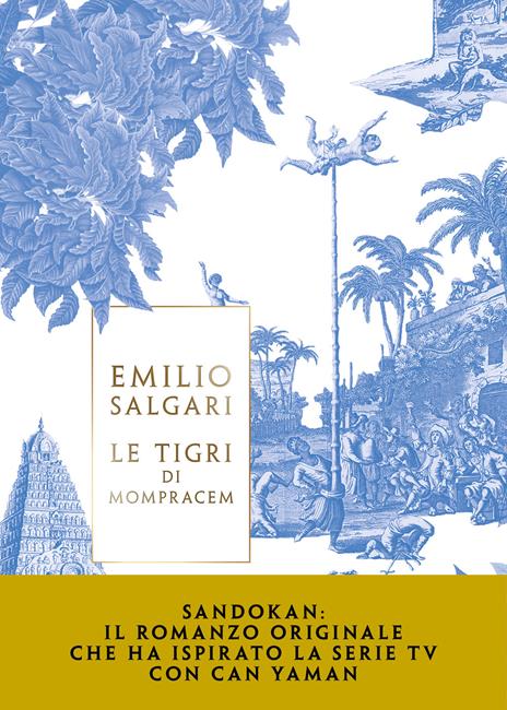 Sandokan. Le tigri di Mompracen - Emilio Salgari - copertina