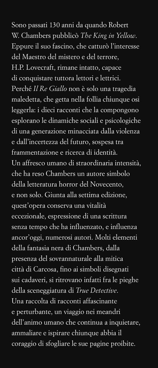 Il re giallo. Dark tales. La serie gotica della British Library - Robert William Chambers - 4