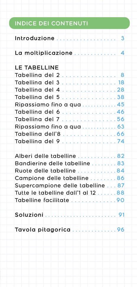 Il quaderno delle tabelline. Per non sbagliarle più - Maestra Federica - 2