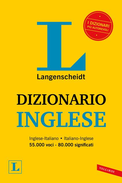 Dizionario inglese Langenscheidt. Ediz. bilingue - copertina