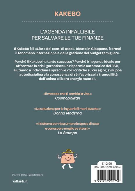 Kakebo. L'originale 2026. Il libro dei conti di casa. Il metodo giapponese per imparare a risparmiare - 2