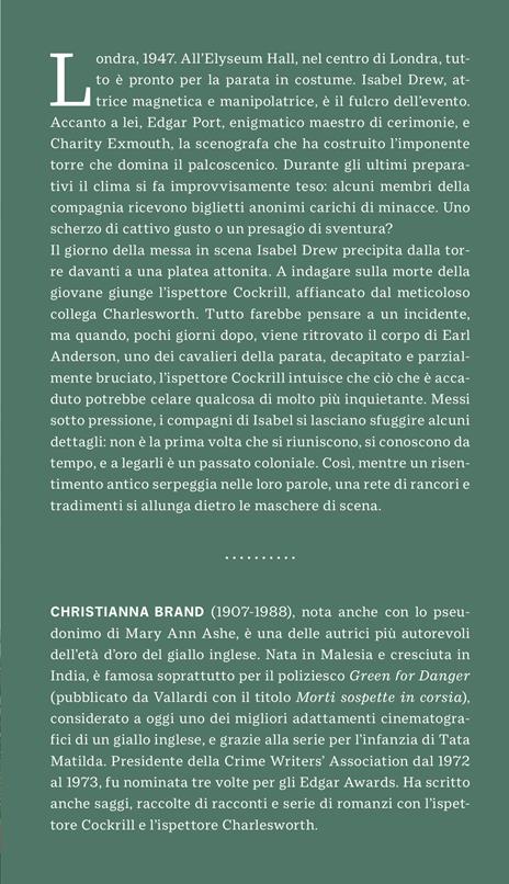 Omicidio alla prima. Un'indagine dell'ispettore Cockrill - Christianna Brand - 2