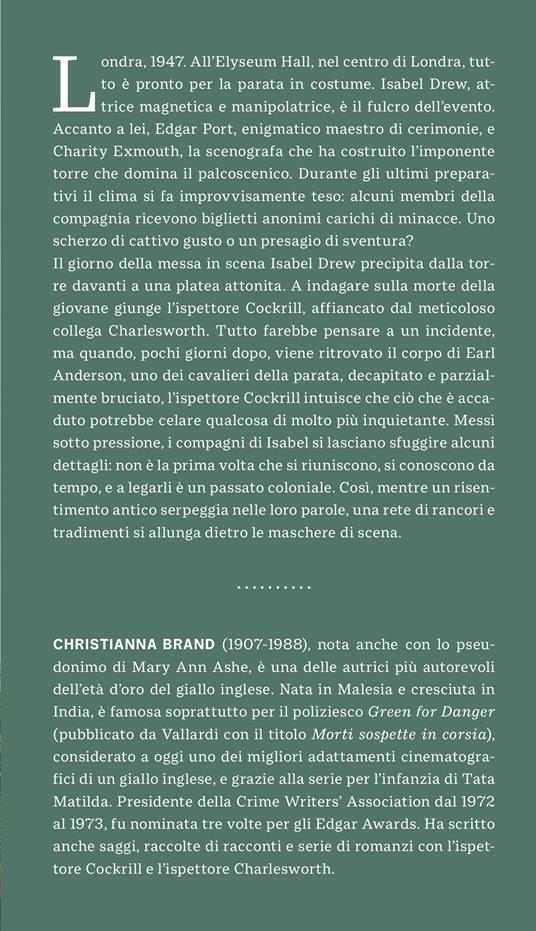 Omicidio alla prima. Un'indagine dell'ispettore Cockrill - Christianna Brand - 2