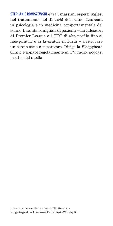 Pensa meno, dormi meglio. Un protocollo per passare da ansia e controllo a un sonno naturalmente profondo - Stephanie Romiszewski - 3