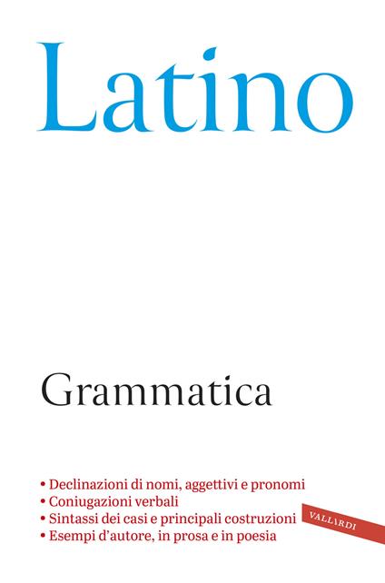 Latino. Grammatica - Francesco Terracina - copertina