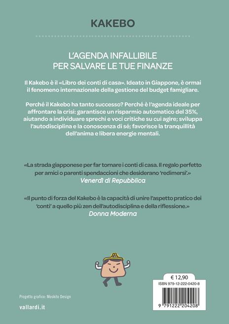 Kakebo. L'originale 2027. Il libro dei conti di casa. Il metodo giapponese per imparare a risparmiare - 5