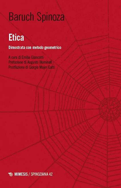 Etica. Dimostrata con metodo geometrico - Baruch Spinoza - copertina