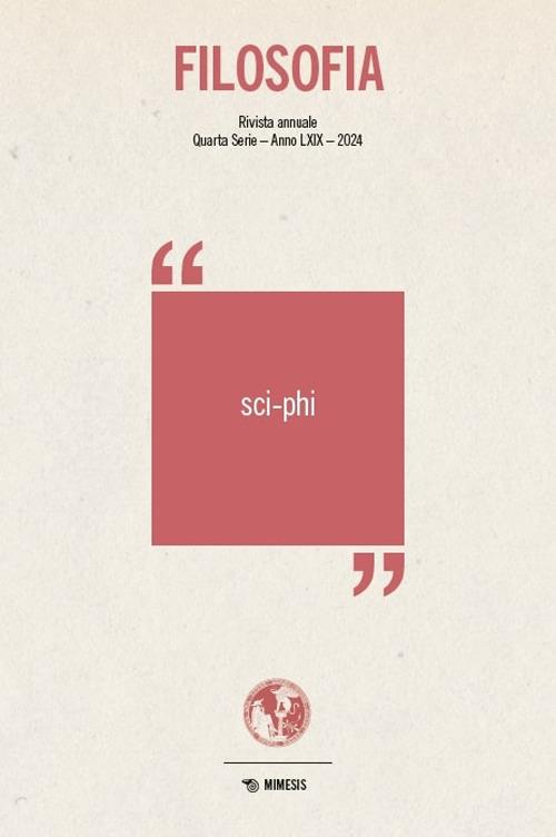 Filosofia. Schi-phi (2024) - copertina