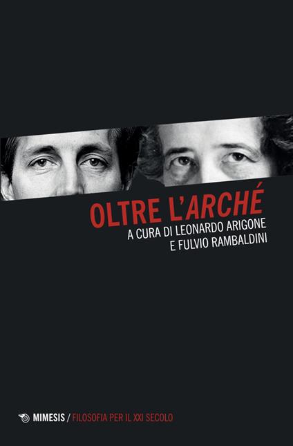 Oltre l'«arché» - copertina
