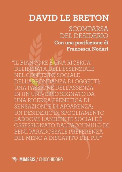 Scomparsa del desiderio - David Le Breton,Francesca Nodari - ebook