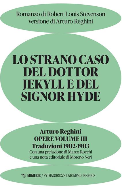 Lo strano caso del dottor Jekyll e del signor Hyde - Robert Louis Stevenson - copertina