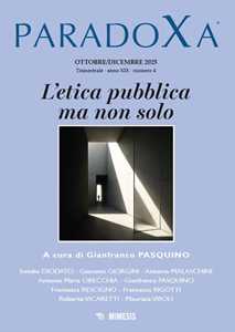 Paradoxa (2025). Vol. 4: L' etica pubblica ma non solo