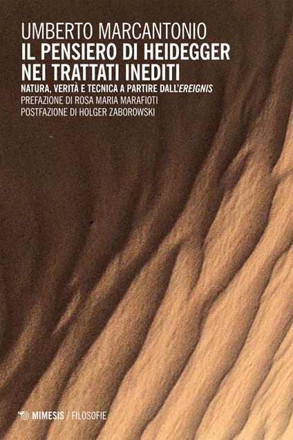 Il pensiero di Heidegger nei trattati inediti - Umberto Marcantonio - copertina