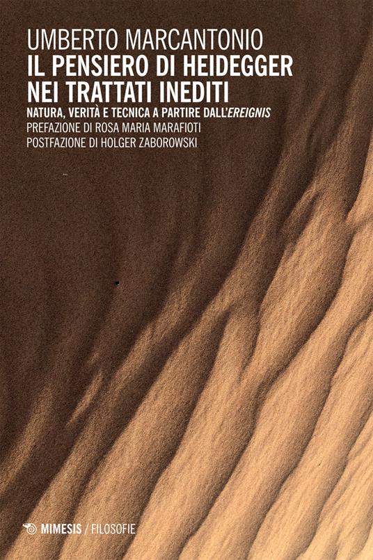 Il pensiero di Heidegger nei trattati inediti - Umberto Marcantonio - copertina