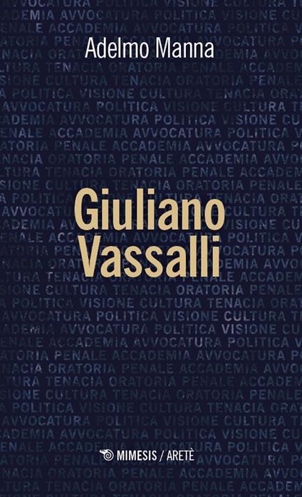 Giuliano Vassalli - Adelmo Manna - copertina