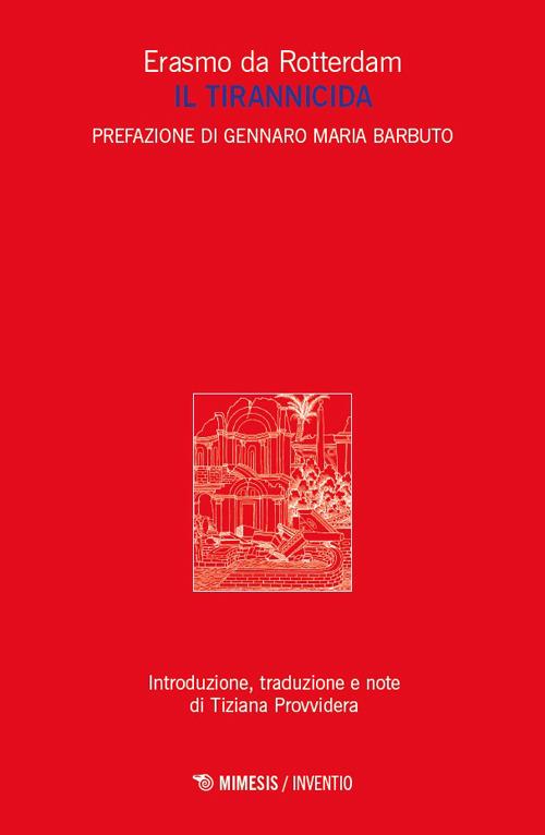 Il tirannicida - Erasmo da Rotterdam - copertina