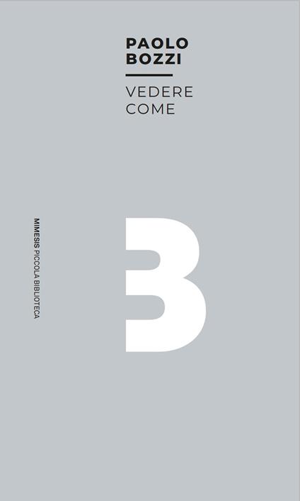 Vedere come - Paolo Bozzi - copertina