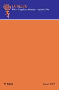 Expressio. Rivista di linguistica, letteratura e comunicazione (2025). Vol. 9