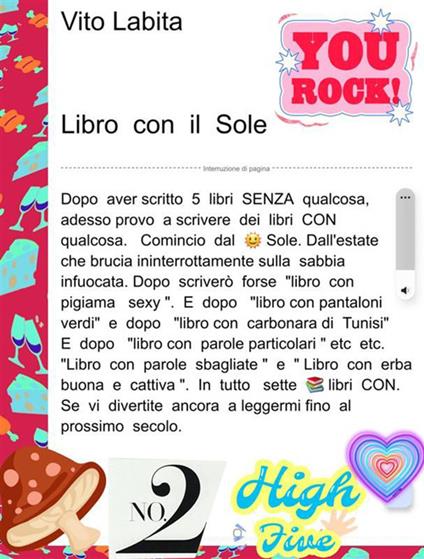 Libro con il Sole - Vito Labita - ebook