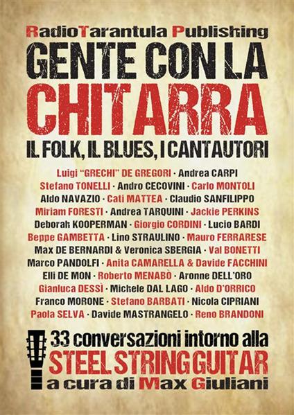 Gente con la chitarra. Il folk, il blues, i cantautori - copertina