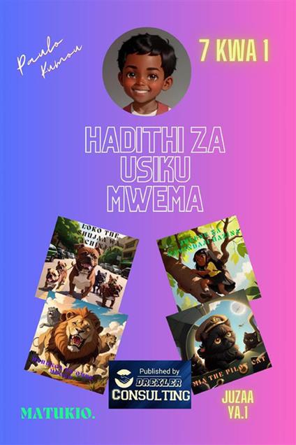 Hadithi za Usiku Mwema. Matukio. Vol. 1 - Paul Kumou - copertina