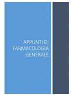 Appunti di farmacologia generale