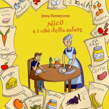 Nico e i cibi della salute - Imma Pontecorvo - copertina