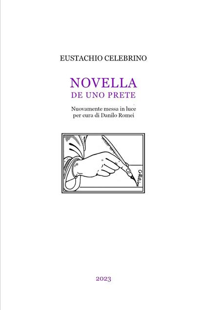 Novella de uno prete - Eustachio Celebrino - copertina