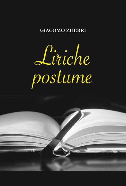Liriche postume - Giacomo Zuerri - copertina