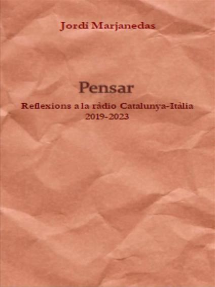 Pensar - Jordi Marjanedas - ebook