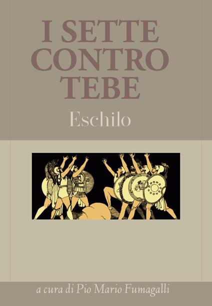 I sette contro Tebe - Eschilo - copertina