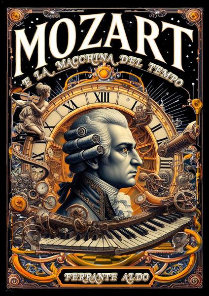 Mozart e la macchina del tempo - Aldo Ferrante - copertina