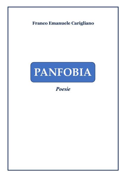 Panfobia - Franco Emanuele Carigliano - copertina