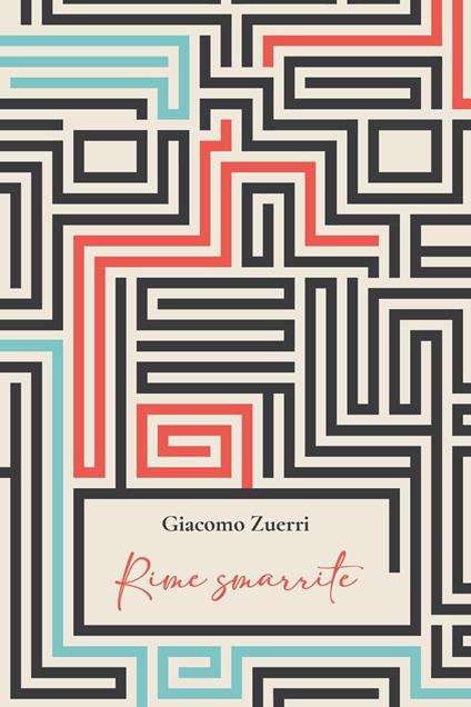 Rime smarrite - Giacomo Zuerri - copertina