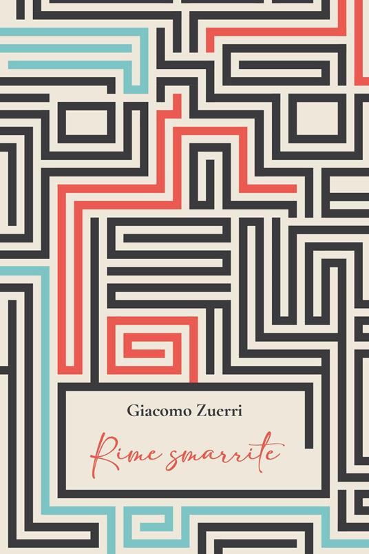 Rime smarrite - Giacomo Zuerri - copertina