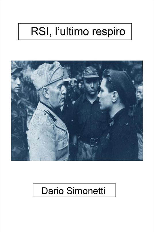 RSI, l'ultimo respiro - Dario Simonetti - copertina