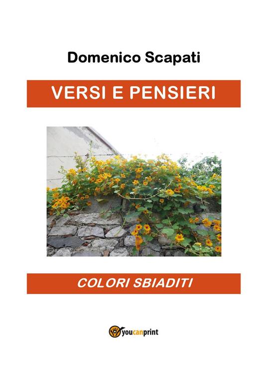 Versi e pensieri. Colori sbiaditi - Domenico Scapati - copertina